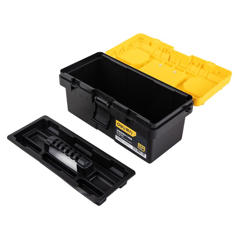 Deli Tools 14" Multi-Functional Tool Box DL-TC240 for Car & Home