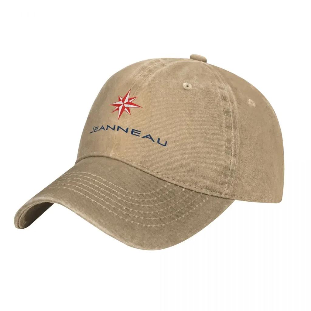 2026 Jeanneau Yachts Cappellino da Baseball Lavato Logo Nave Cappelli Casual Hip Hop Estivi Uomo Adulto Caccia Campeggio Design Cappellini da Baseball