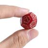7Pcs Acrylic Polyhedral Dices Multi-Sided Game Dices Dragon Pattern Board Game Dices for Role Playing Table Game
