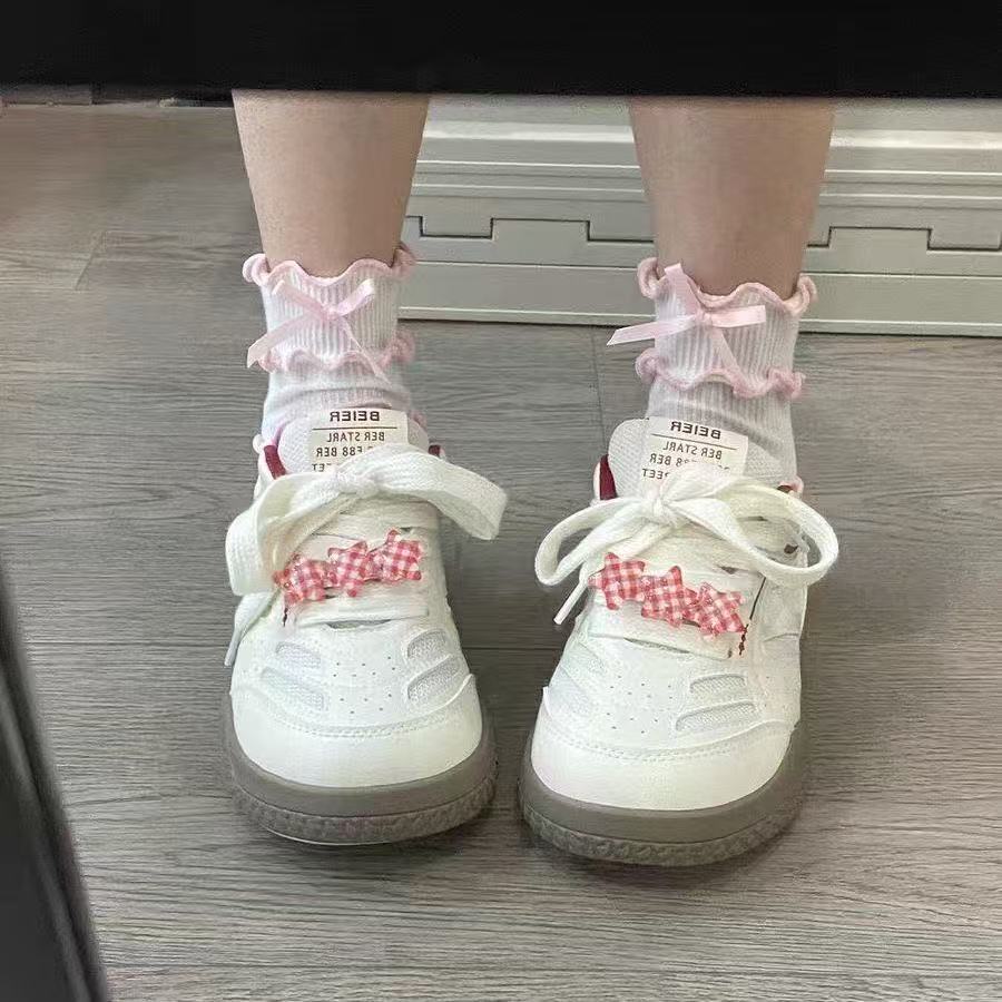 Dexun Ugly Moe Spring Autumn Spring Summer Niche New Breathable Sports Board Shoes Sports Shoes 35【foot length 22.5cm】