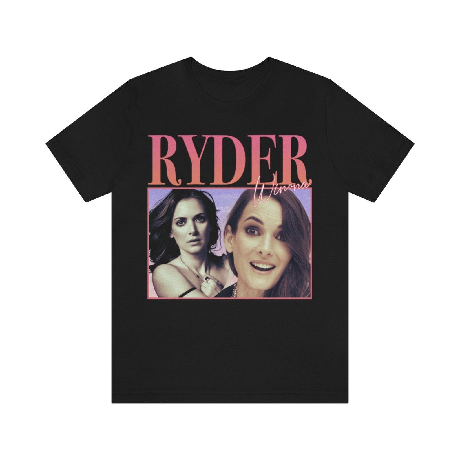 90 s Retro style T-shirt Winona Ryder 4XL