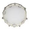 10-Inch Wooden Hand-Shaken Tambourine Drum for Children's Dance and Early Education Orff Percussion Instruments