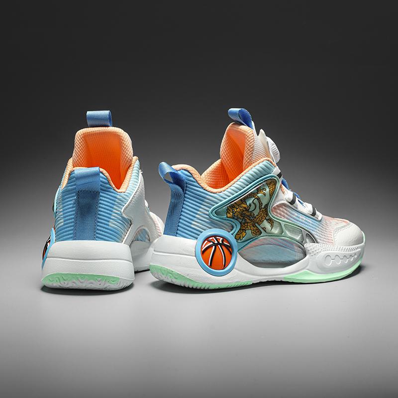 31-40 Children's Oversized Breathable Fashionable Sports and Leisure Shoes High Top Basketball Shoes Running Shoes