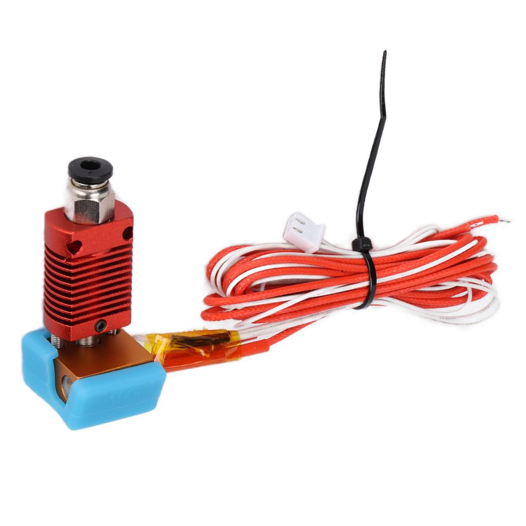 Extruder Hotend Kit Corrosion Resistance Rugged 0.4mm Needle 3D Printer Accessories 12V 24V 40W