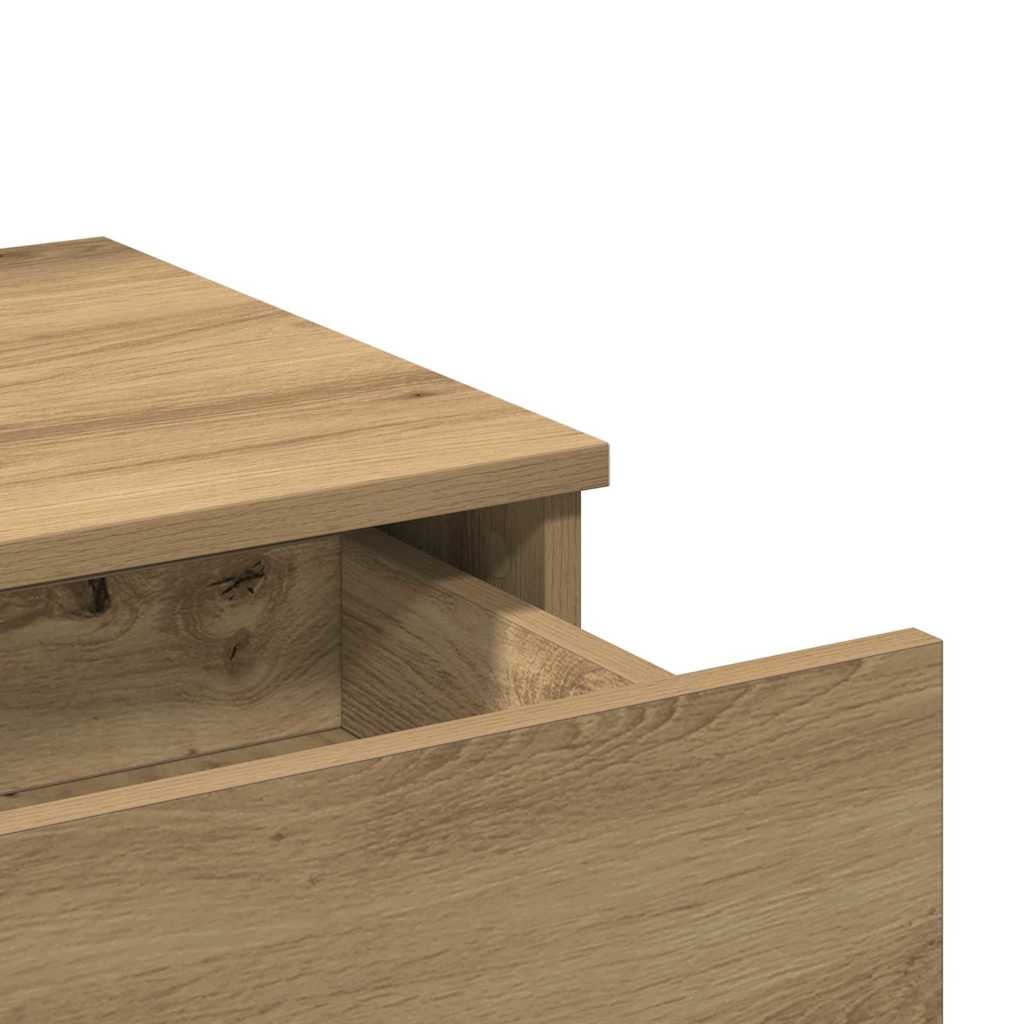Makeup Table Artisan Oak 100 x 40 x 130 cm Particleboard