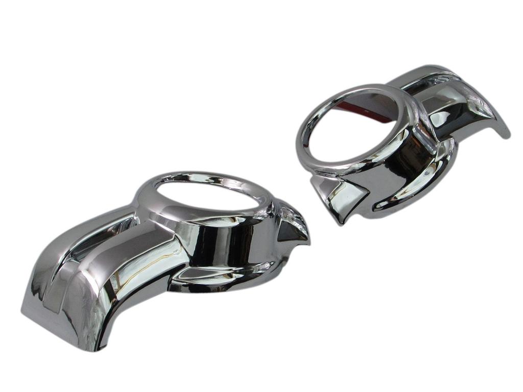 BRIGHTZ Chrome Fog Light Covers for NV350 Caravan Wagon Early KS4E NV Part Number 25880 (E26, Model) [FOG-COV-229] KS2E26, KS4E26, KS2E, 26, NV350,