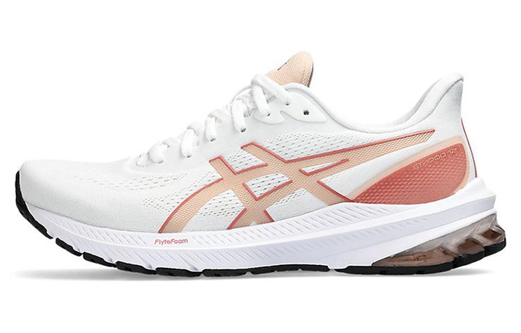 Asics GT 1000 12 Тканевые Низкие Беговые Кроссовки Женские Белые 1012B450-100 40