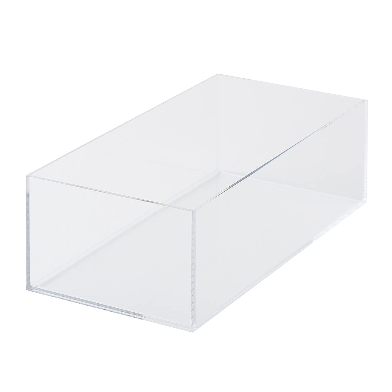 

MUJI Перекрывающийся акрил Приблизительная ширина x глубина x высота 8 см 44089576 Прозрачная коробка/Средний 25,2 12,6