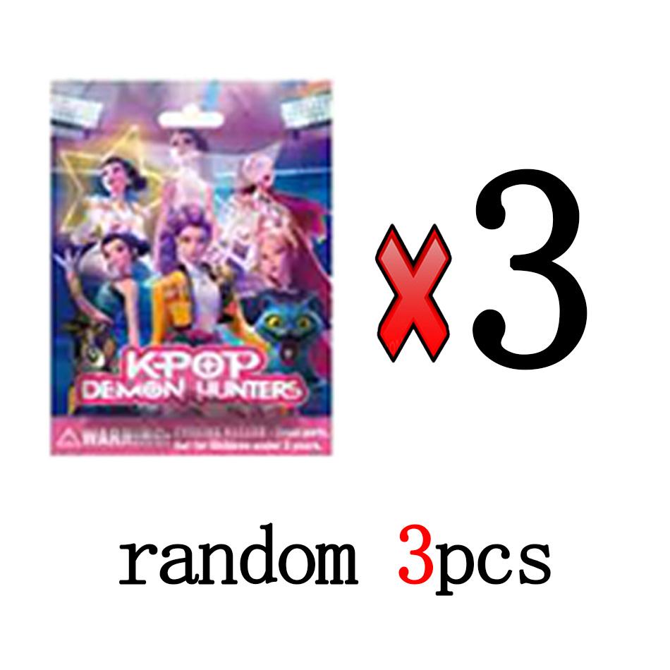 Kpop Demon Hunters Anime Figure Toys Cute PVC Collectible Blind Box Action Figure Model Dolls Kids Birthday Toy Gifts