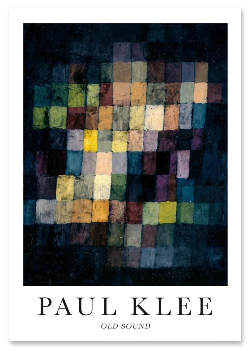 

Plakat Paul Klee abstrakcja old sound 30x40 cm