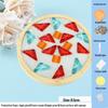 DIY Mosaic Coaster Craft Kit for Kids - Patchwork Creative Art