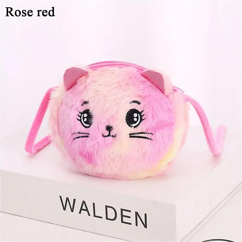 Women Girls Fluffy Shoulder Bag Top-handle Bag Female Autumn Winter Tote Fashion Large Capacity Shopping Bag