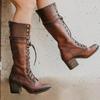 Wish Source New Straps Boots Women's Boots Thick Heel