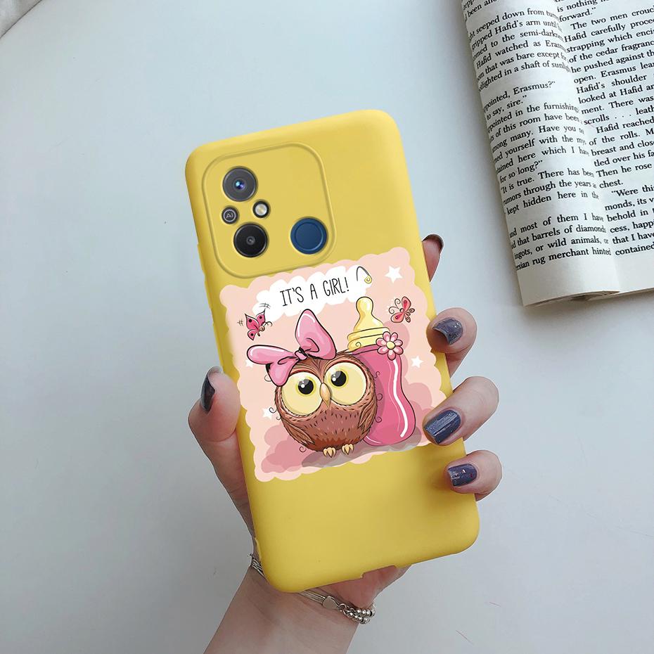 For Xiaomi Redmi 12C Case Cute Love Heart Phone Case Bumper Back Shockproof Soft TPU Cover For Redmi 12C 12 C Case Fundas 6.71''