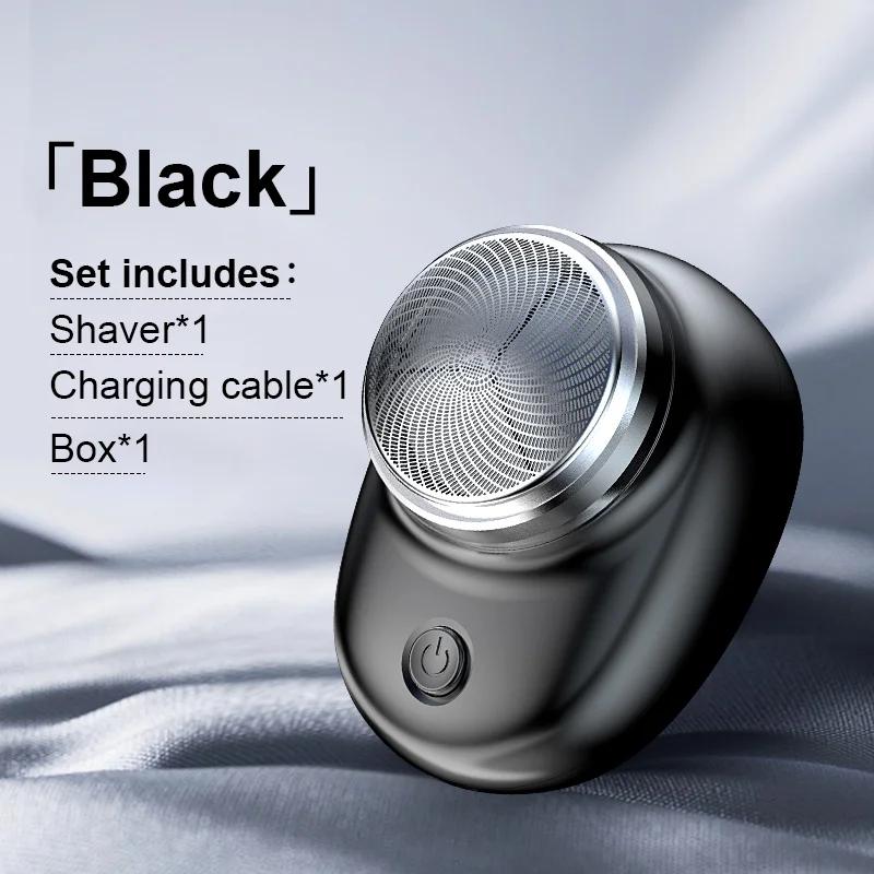 Electric Shaver Charging Mini Pocket Travel Razor Portable Waterproof Wireless Detachable Shaver Facial Beard Hair Trimmer