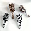 Small Size Comb! Animal Pattern Cow Print Leopard Print Zebra Print Snake Print Fashionable Hair Styling Smooth Hair Air Cushion Comb