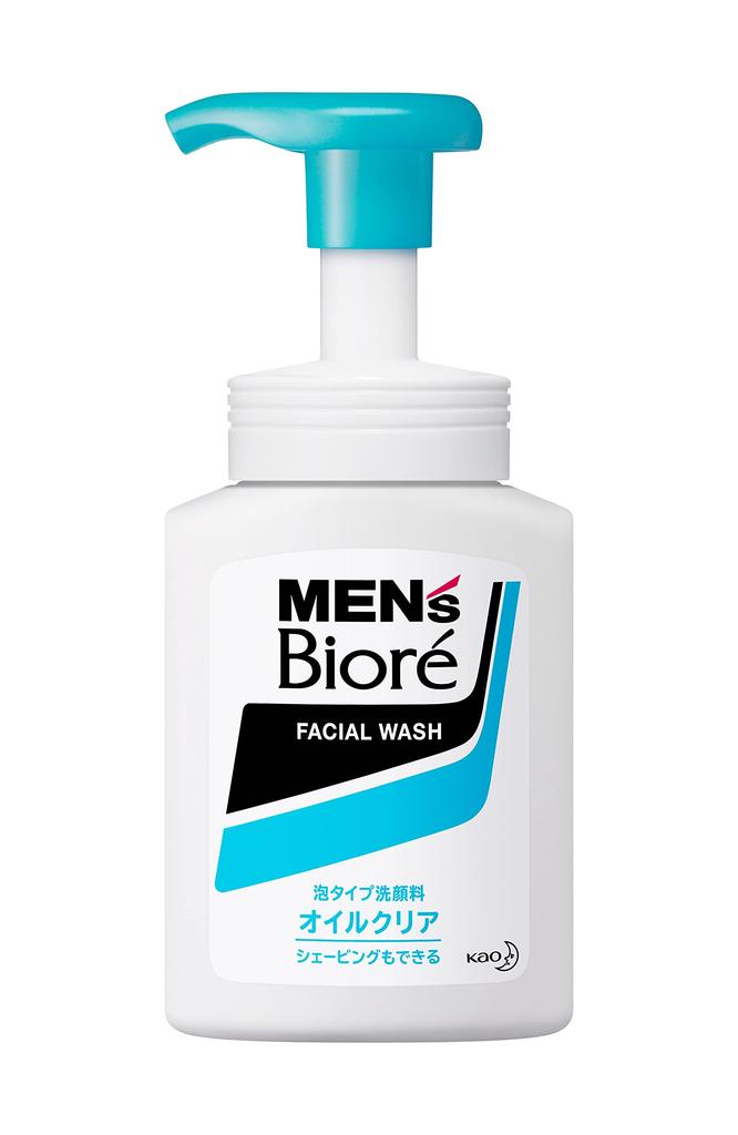 Bioré Men Foam Oil Clear Facial Wash Refill 330ml