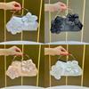 Fashion Lady Flower Evening Clutch With Chain And Lock For Formal Party Decor