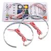 Grandview 3528 Chips Squid Ring LED Light 15 Rows Ice Blue Headlight Decoration for