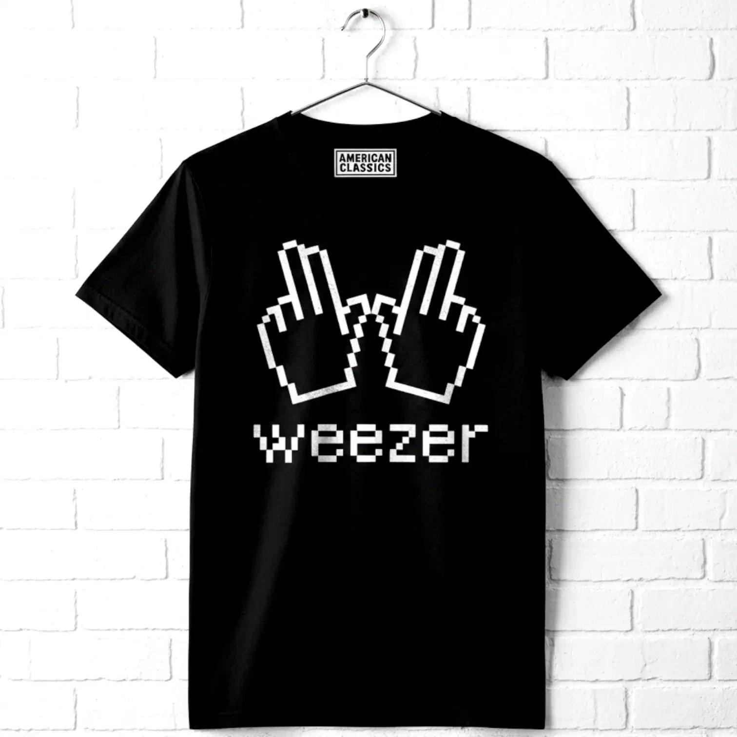 Мужская футболка Weezer 8Bit W Курсор XL