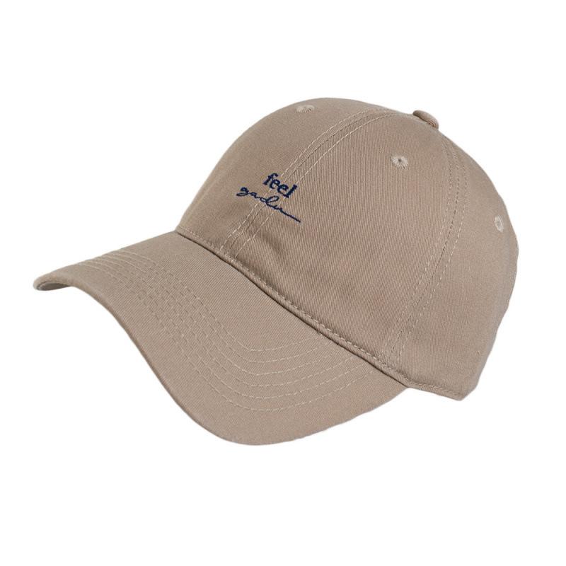 Summer Small Letter Feel Embroidered Baseball Cap Children Casual Face Small Versatile Cap