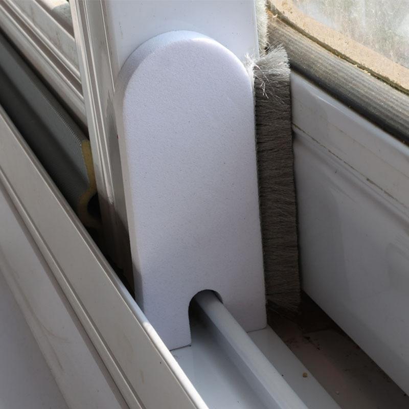 Push-Pull Eva+Pp Sealing Strip Self-Adhesive Windproof Window Buffer Block Sliding Up And Down Track Brush Strip Window Hardware