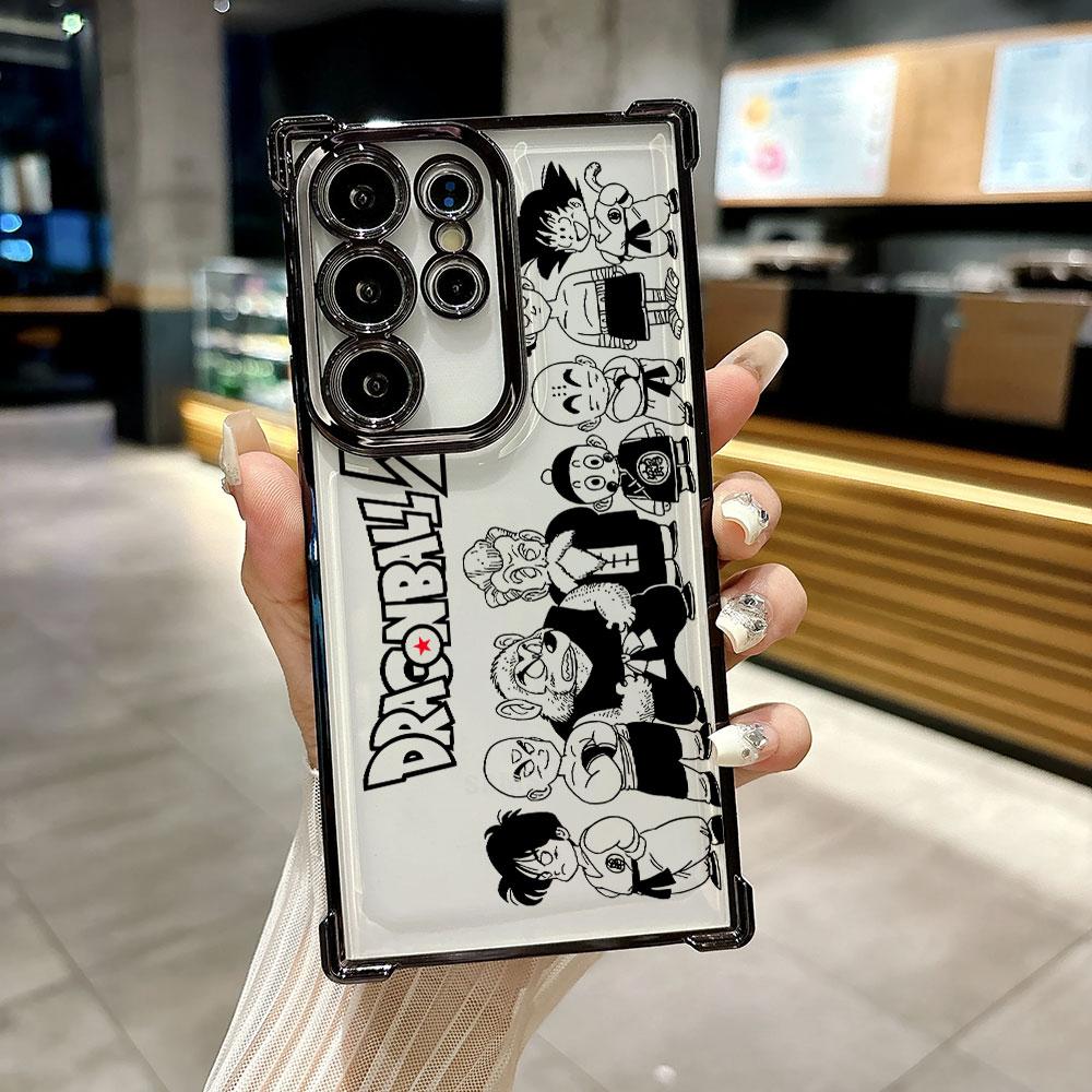 

Son Goku Dragons Ball Art Funda For Samsung S26Ultra Phone Case For Galaxy S25 FE S26 S24 S23 S22 S21 Ultra S20 Plus Clear Cover Galaxy S26 EDGE
