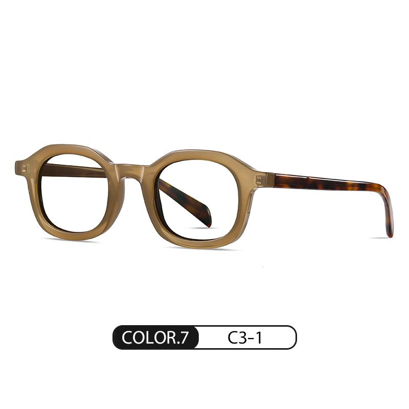 1Pcs New Fashion Trend Design Sense Board Sunglasses Retro Polygon Polarized Sunglasses Anti-Blue Light Glasses