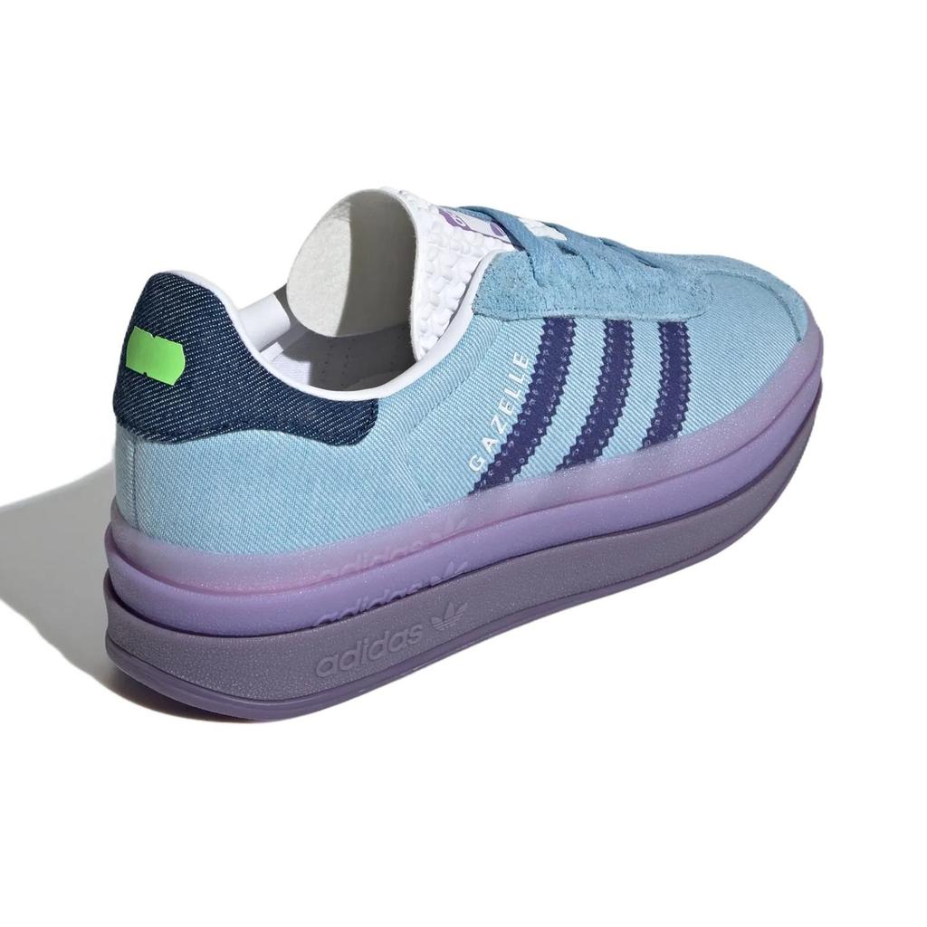 KSENIASCHNAIDER x adidas Gazelle Bold Blue Denim Dámské tenisky Dodavatel-Barva Cloud-White IG4339