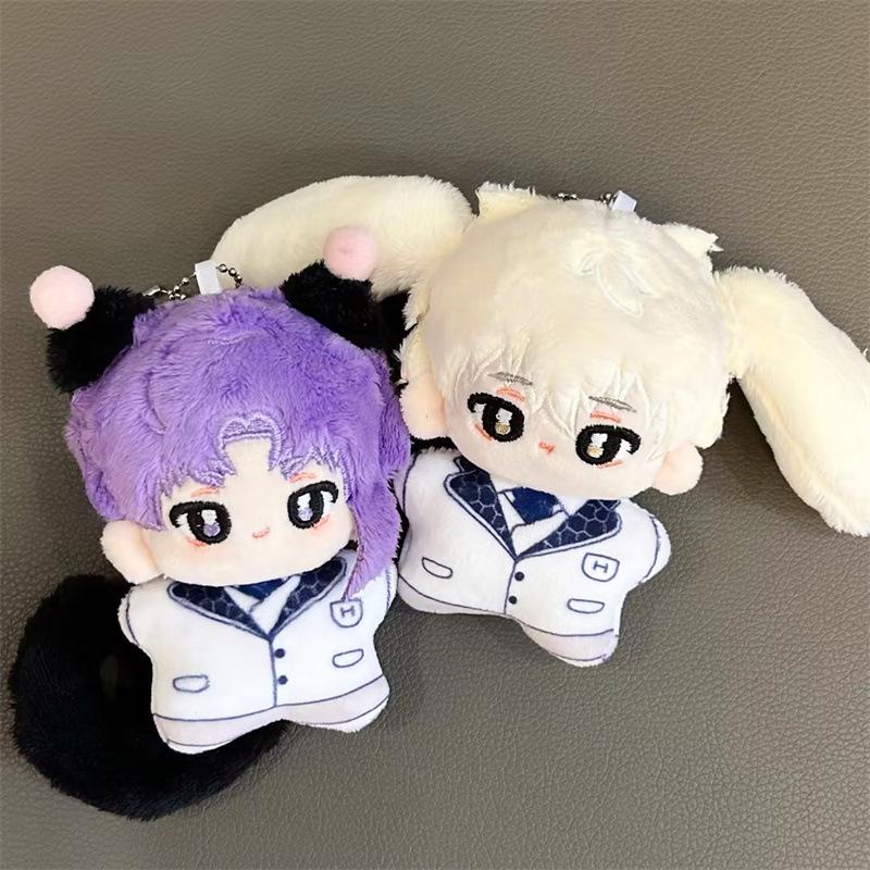 Blue Lock Anime Peripheral Mikage Reo Tsugumi Seishiro Q Version Figure Schoolbag Pendant Decoration Christmas Toy Doll Gift