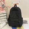 Schoolbag autumn and winter cotton clothes backpack 1011 new embroidered thread cotton-filled women's backpack fashion commuter leisure small backpack