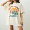 Amity Island Beach TShirt Cult Summer Horror Souvenir Tee Clothing Graphic Short Sleeve Shirt Unisex Unisex Women AllSeason