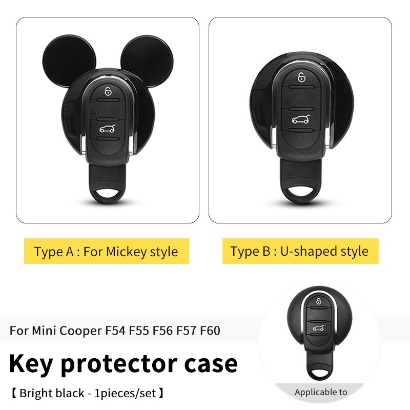 Car Remote Key Cover Case Holder For Mini Cooper F56 F55 F60 F54 F57 Countryman Clubman Abs Car Key Protection Shell Accessories