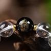 Zodiac Crystal Beaded Bracelet with Buddha Charm - Unisex Yearly Jewelry Accessory
