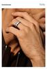 Modisches Titanium-Edelstahl-Ringset für Herren - Mehrere Stile und personalisiertes Design