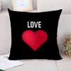 Heart Children's Decorative Cushions for Living Room Home Decoration Accessories Short Plush Cushion Cover X Pillow Cases