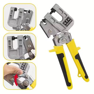 Professional Ceiling Punching Pliers Aluminum Alloy Keel Tool for Drywall Metal Studs Installation