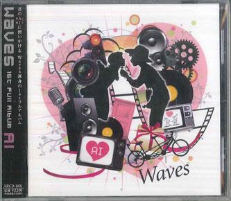 

CD WAVES Ai ARCD1031 AUATHENTIC Japan Obi Japanese PopRock Used