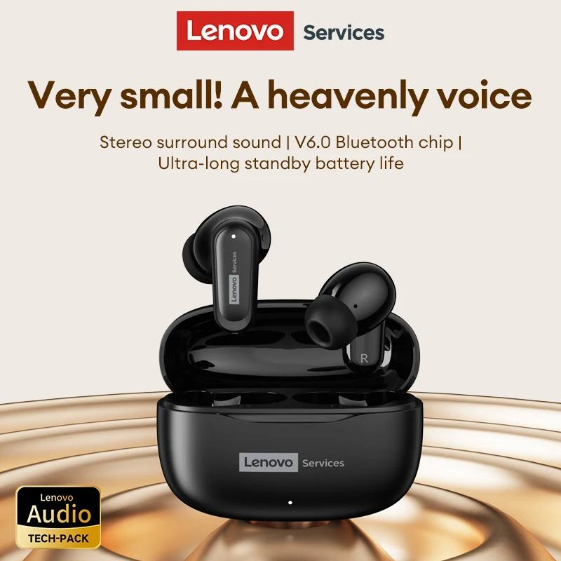 Original Lenovo LE260 Wireless Headphones In-Ear Bluetooth 6.0 Ultra-Low Latency Gaming Earphones TWS Clear Call Earbuds ENC Noise Reduction