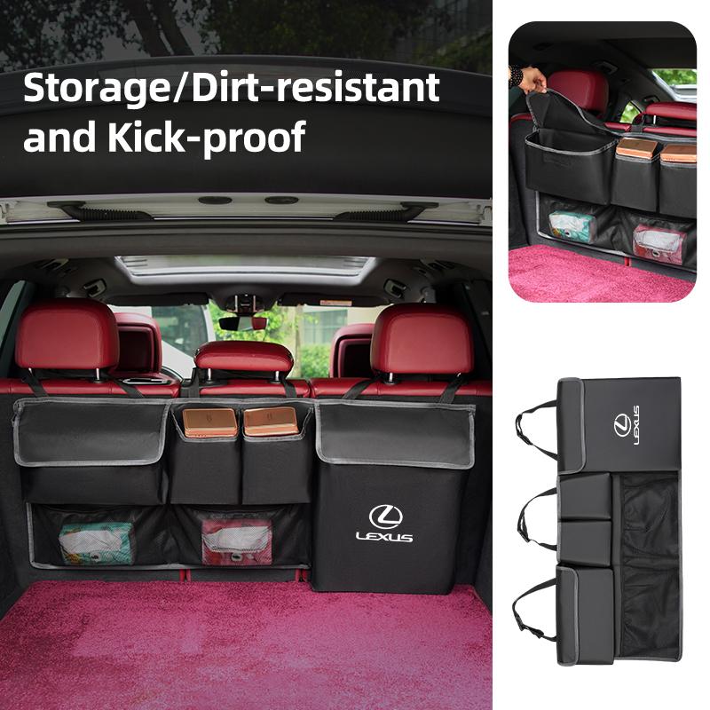 Car Seatback Organizer Tools Storage Bag Trunk Stowing Pocket For Lexus UX250h RX450h CT200h RX400h NX300h RX350 RX300 GX470