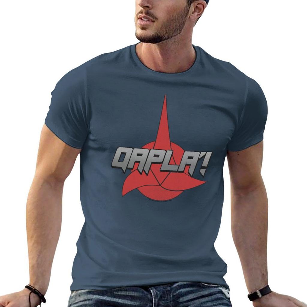 Star Trek The Next Generation Success Klingon Qapla TShirt Athletic Quick Dry TShirt for Unisex