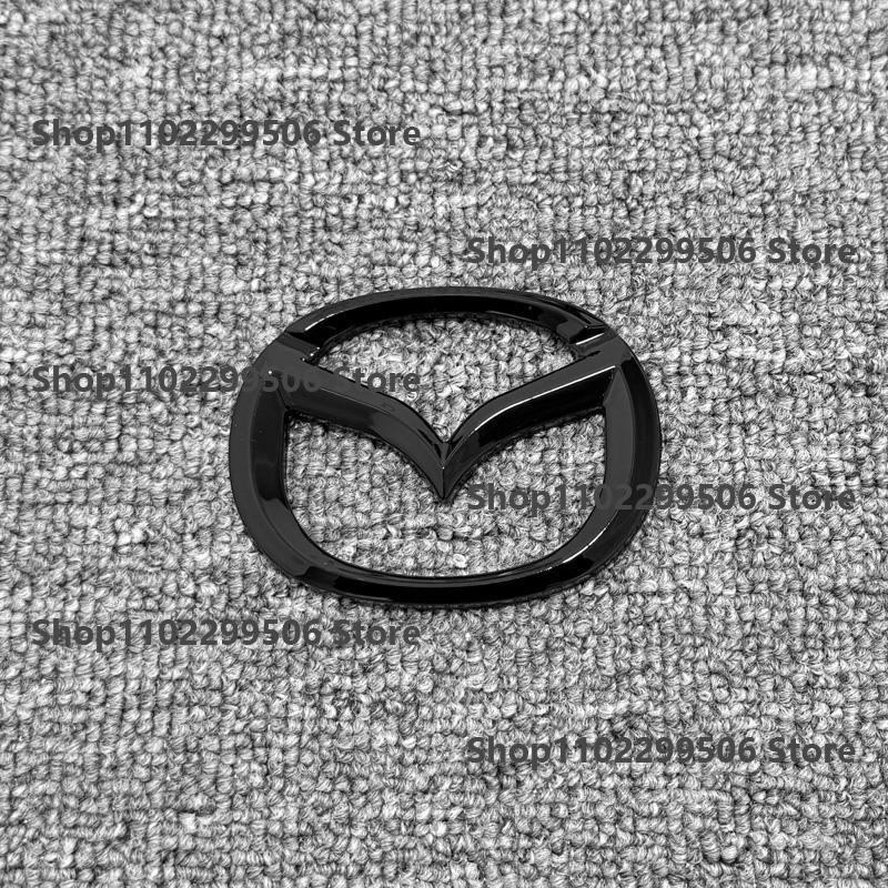 ABS Car Front Trunk Emblem for Mazda MX5 NC ND Logo Steering Wheel Badge 3D Body Replaced Sticker Rear Tail Refitting Decoration