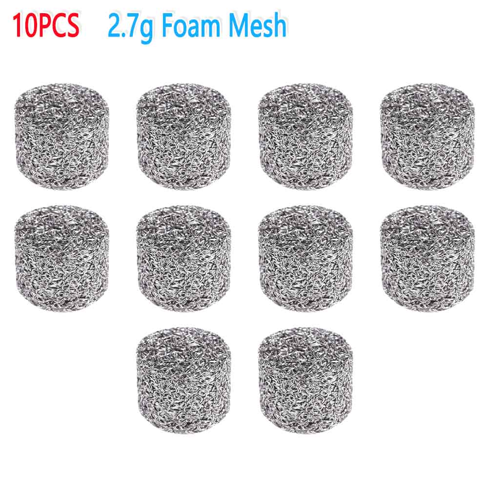 1-30pcs Foam Lance Filter Mesh Gauze 2.7g/3.7g Stainless Steel Replacement Pressure Washer Snow Foam Generator Cleaning Accessor
