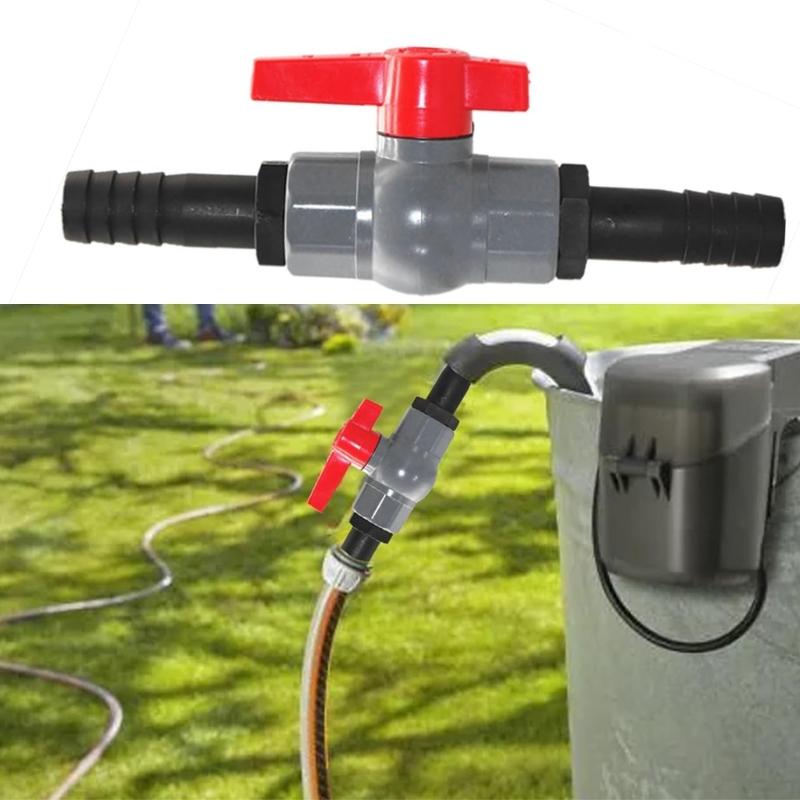 Valvole a Sfera in Plastica Filettatura Interna 40mm Raccordo Tubo 32mm Acquari Sistema Laghetti
