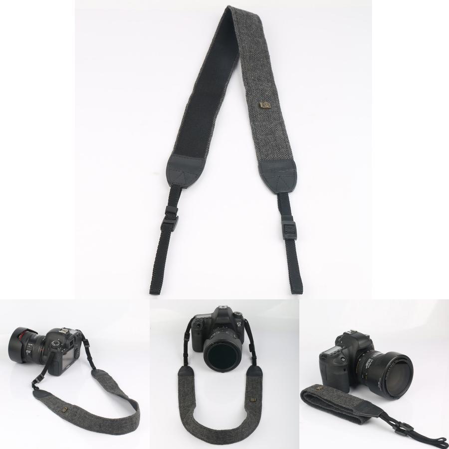Camera Cotton Shoulder Strap For Dslr Cameras With Adjustable Length For Comfortable Photography