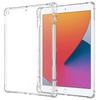 Klare Hülle für iPad 10,2 Zoll 7./8./9. Generation 2021/2020/2019 mit Stifthalter Stoßfeste Transparente TPU-Rückseite