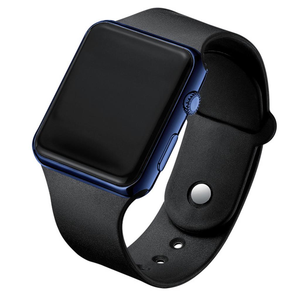 

Унісекс світлодіодний світний квадратний цифровий годинник