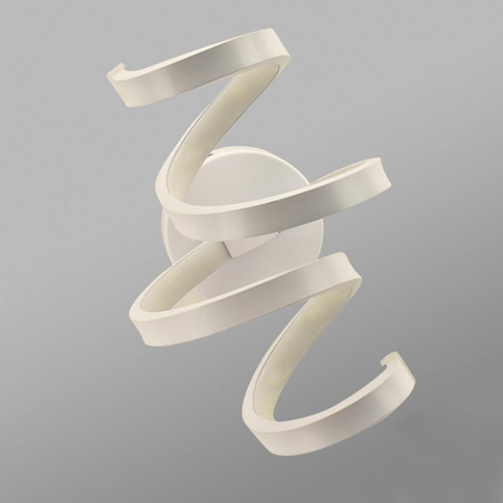 Modern Spiral Wall Lamp LED 18W Living Room Bedside Lamp Dedroom