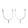 Stainless Steel Horse Spurs Round Head English Spur Harmless to The Horse for Horsemanship Lovers