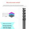 Stainless Steel 4-Flute Flat End Mill Tungsten Carbide CNC Tool Cutter